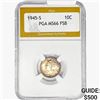 Image 1 : 1945-S Mercury Silver Dime PGA MS66 FSB