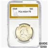 Image 1 : 1949 Franklin Half Dollar PGA MS64 FB