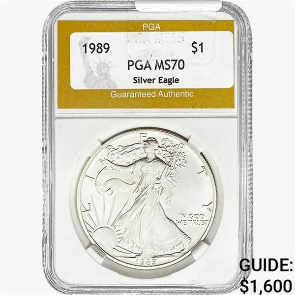 1989 Silver Eagle PGA MS70