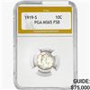 Image 1 : 1919-S Mercury Silver Dime PGA MS65 FSB
