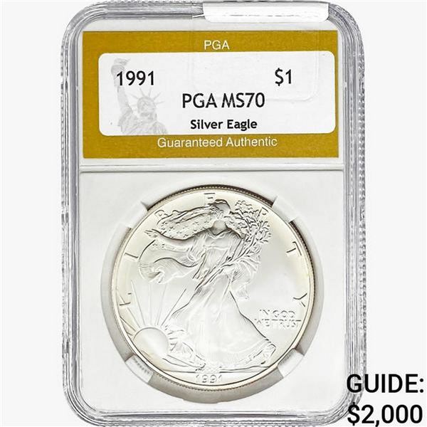 1991 Silver Eagle PGA MS70
