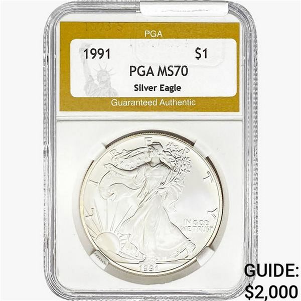 1991 Silver Eagle PGA MS70