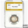 Image 1 : 1837 Capped Bust Quarter PGA MS63
