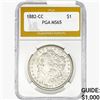 Image 1 : 1882-CC Morgan Silver Dollar PGA MS65