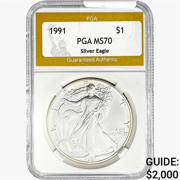 1991 Silver Eagle PGA MS70