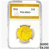 Image 1 : 1932 $10 Gold Eagle PGA MS63+