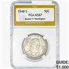 Image 1 : 1948-S Booker T Half Dollar PGA MS67