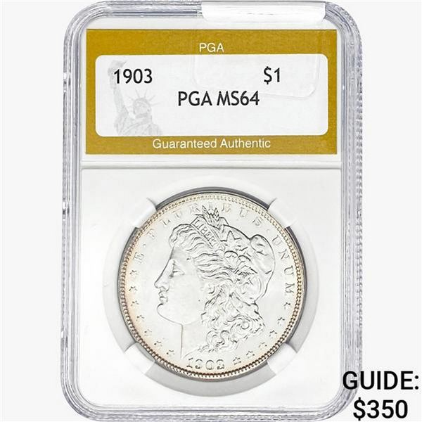 1903 Morgan Silver Dollar PGA MS64
