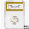Image 1 : 1934-D Mercury Silver Dime PGA MS67 FSB
