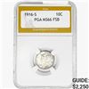 Image 1 : 1916-S Mercury Silver Dime PGA MS66 FSB