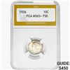 Image 1 : 1926 Mercury Silver Dime PGA MS65+ FSB