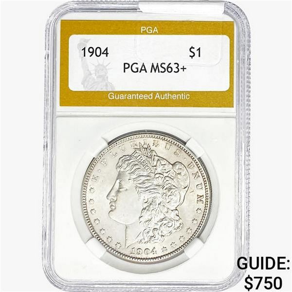 1904 Morgan Silver Dollar PGA MS63+