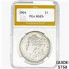 Image 1 : 1904 Morgan Silver Dollar PGA MS63+