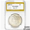 Image 1 : 1899-O Morgan Silver Dollar PGA MS65 Micro "O"