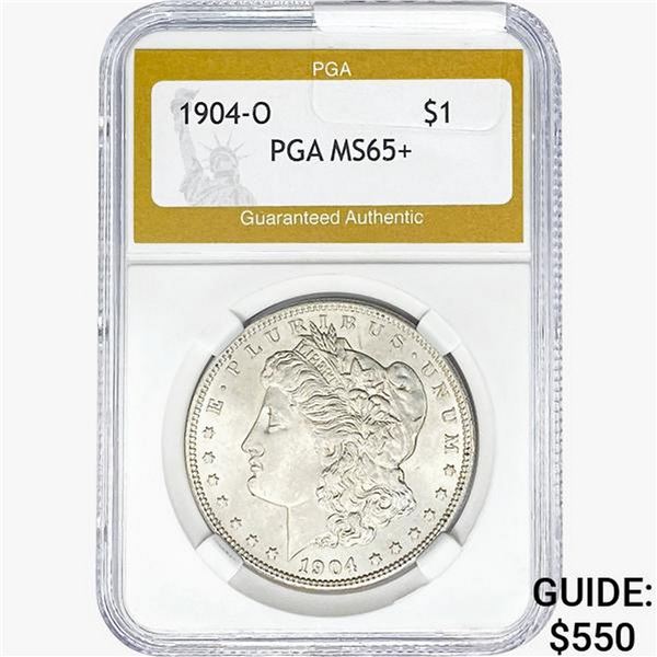 1904-O Morgan Silver Dollar PGA MS65+