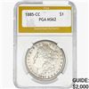 Image 1 : 1885-CC Morgan Silver Dollar PGA MS62
