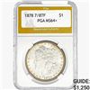 Image 1 : 1878 7/8TF Morgan Silver Dollar PGA MS64+