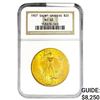 Image 1 : 1907 $20 Gold Double Eagle NGC MS62