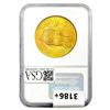 Image 2 : 1907 $20 Gold Double Eagle NGC MS62