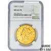 Image 1 : 1897-S $20 Gold Double Eagle NGC MS62 PL