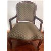 Image 1 : Antique Mahogany Accent Chair 25x21x40