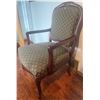 Image 2 : Antique Mahogany Accent Chair 25x21x40