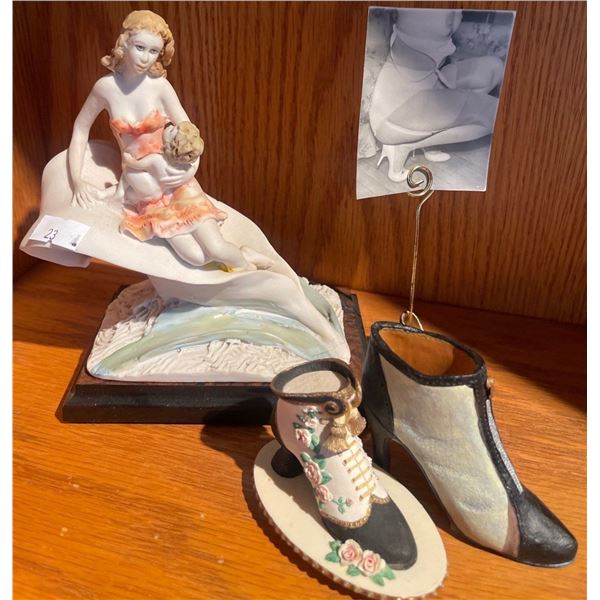 "The Valentine Collection" Made in Italy 8T w/ Ceramic High Heels