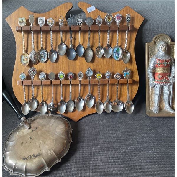 Decorative Spoon Collection Knight in Shining Armour Wall Hanging & More