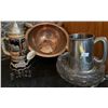 Image 1 : Beer Stein Music Box w/ Copper Ashtray & More