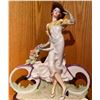Image 3 : "The Angelica Collection" Lady Walking Her Bicycle 18T w/ Ceramic High Heeled Shoes