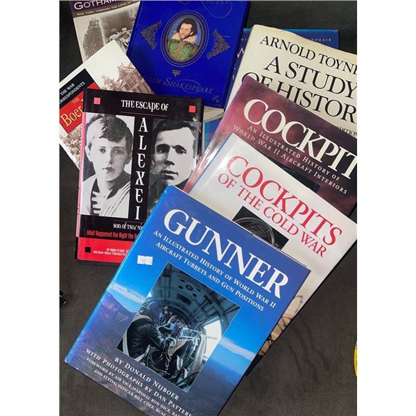 Assorted Non Fiction Literature Associated With War & History