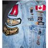 Image 4 : Denim Jacket w/ Annual Sturgess Bike Rally Souvenirs & Biker Patches Men's Size XL