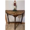 Image 1 : Vintage Console Table w/ Golfer Door Stop 24x24