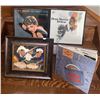 Image 1 : Music Painting 15x13 Vinyl Album Covers in Frames & The Rock Pack