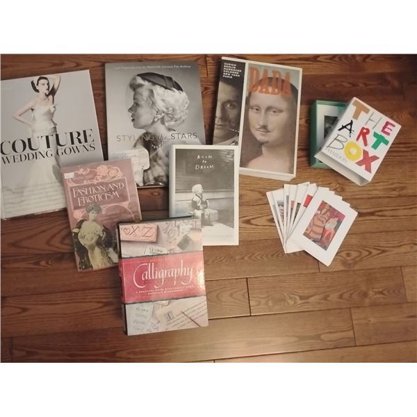 Art Deco Book Collection w/ Blank Card Stock Calligraphy Essentials & More