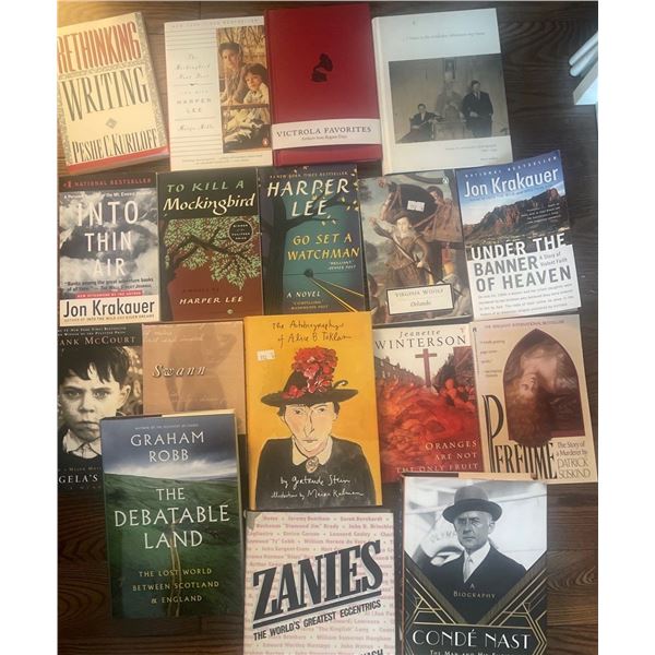 Fiction Book Collection "To Kill A Mockingbird" & More