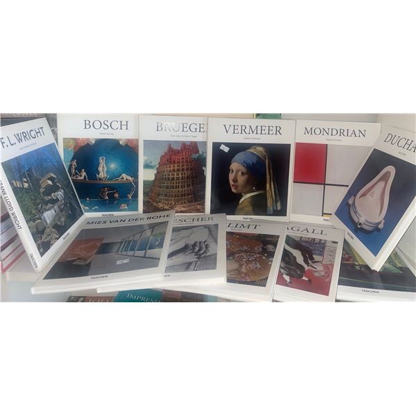 Colorful Collection of Taschen Books