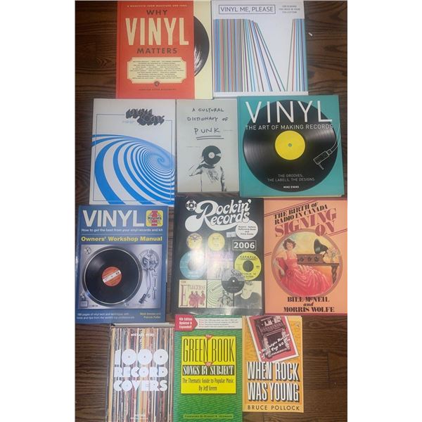 History of Vinyl Record Greatness Book Collection