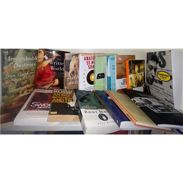 'Improbable Destinies' ' The Written World' 'Anatomy' & More