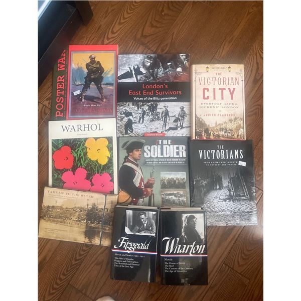 Assorted Book Collection Common Interest War