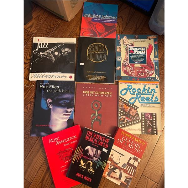 Rock & Roll Appreciation Memorabilia & More Books
