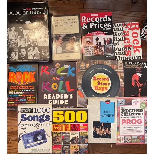 Virgen Encyclopedia of Popular Music Rock & Roll Readers Guide Vinyl Records Books & More
