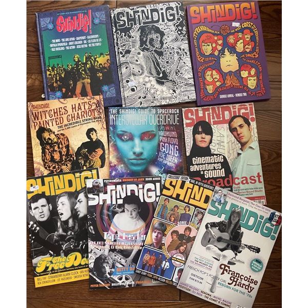 Shindig Collection Of Books  Music Artists & More