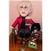 Image 2 : Andy Warhol Stuffie w/ Brass Decorative Cannon & More