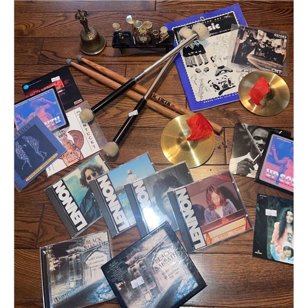 Drummers Essentials Brass Mini Symbols Drum Sticks & More