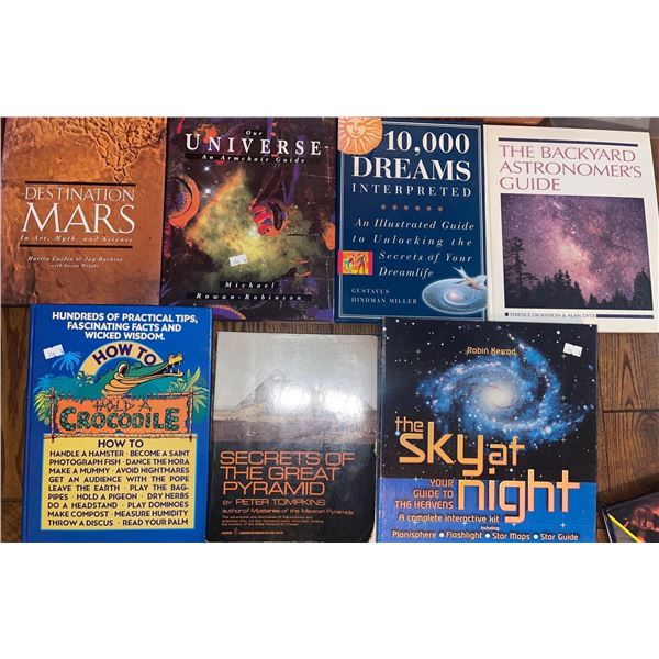 The Backyard Astronomers, Destination Mars, 10000 Dreams Interpreted & More Book Collection