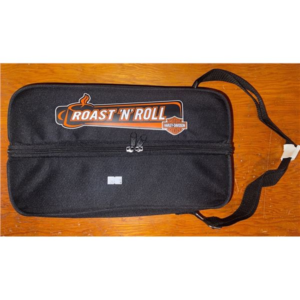 Harley Davidson Roast & Roll Set Thermus Biker Brew & More