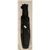 Image 2 : Blk/Blk Tactical Hunting Knife in Sheath 8.5inches