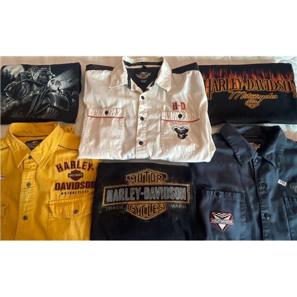 Harley Davidson Collared Shirts & More Men's XL