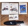 Image 1 : SWHRT9B Tactical Knife w/ Sheath & Assorted Hallmark Harley Davidson Keepsakes